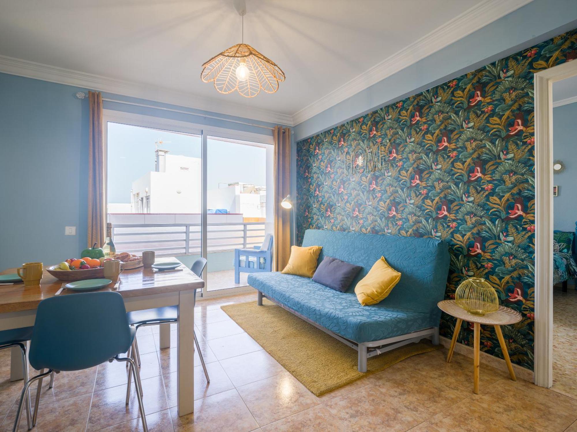 Casita Canaria Playa Beachfront Access & Lateral Ocean View With Terrace 라스팔마스 외부 사진