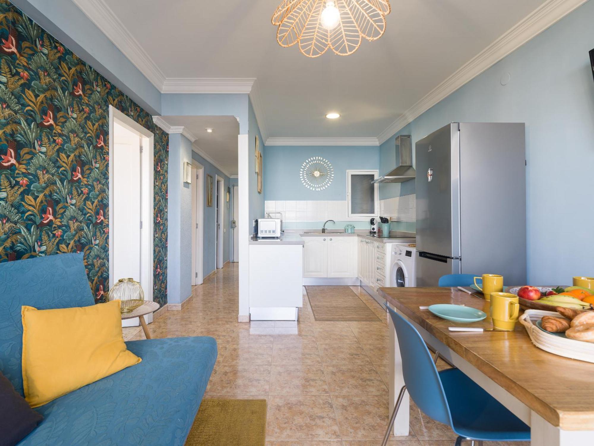 Casita Canaria Playa Beachfront Access & Lateral Ocean View With Terrace 라스팔마스 외부 사진