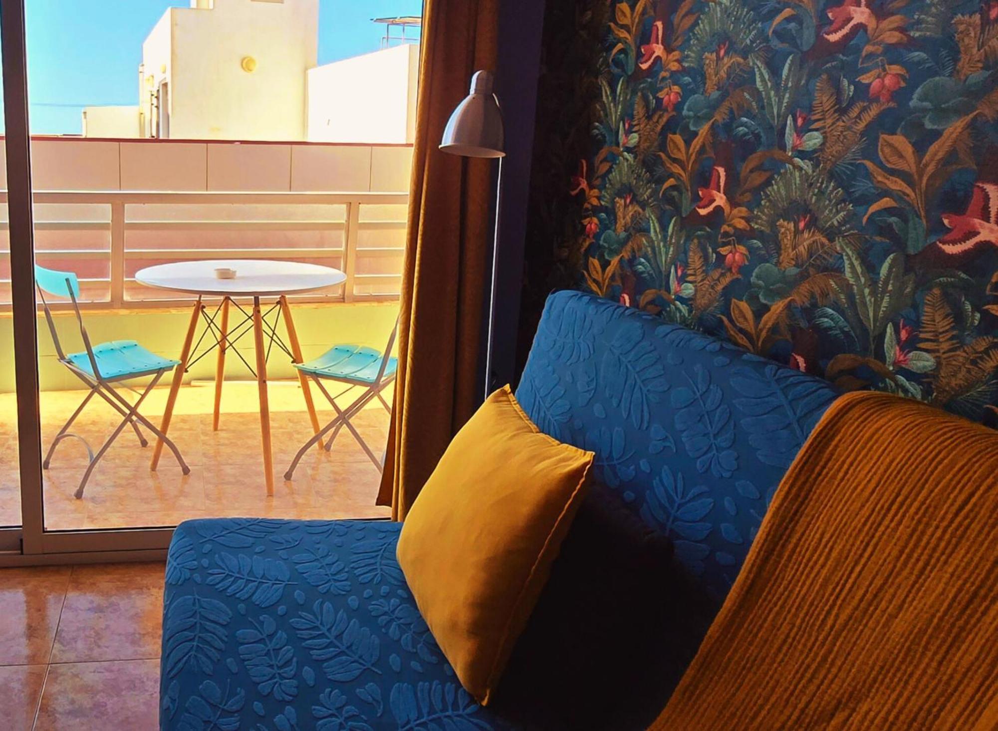 Casita Canaria Playa Beachfront Access & Lateral Ocean View With Terrace 라스팔마스 외부 사진